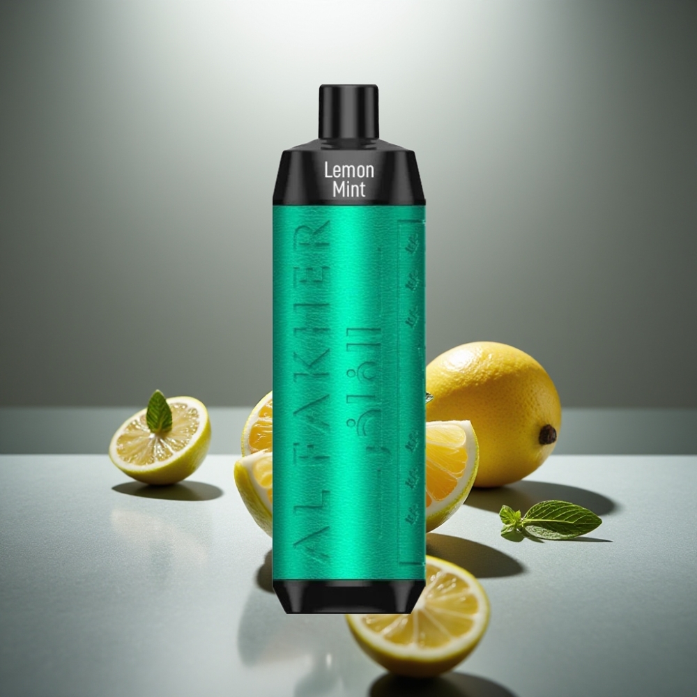 Al Fakher Crown Bar 8000 Crystal 18ml 5mg 600mAh Citrón Máta