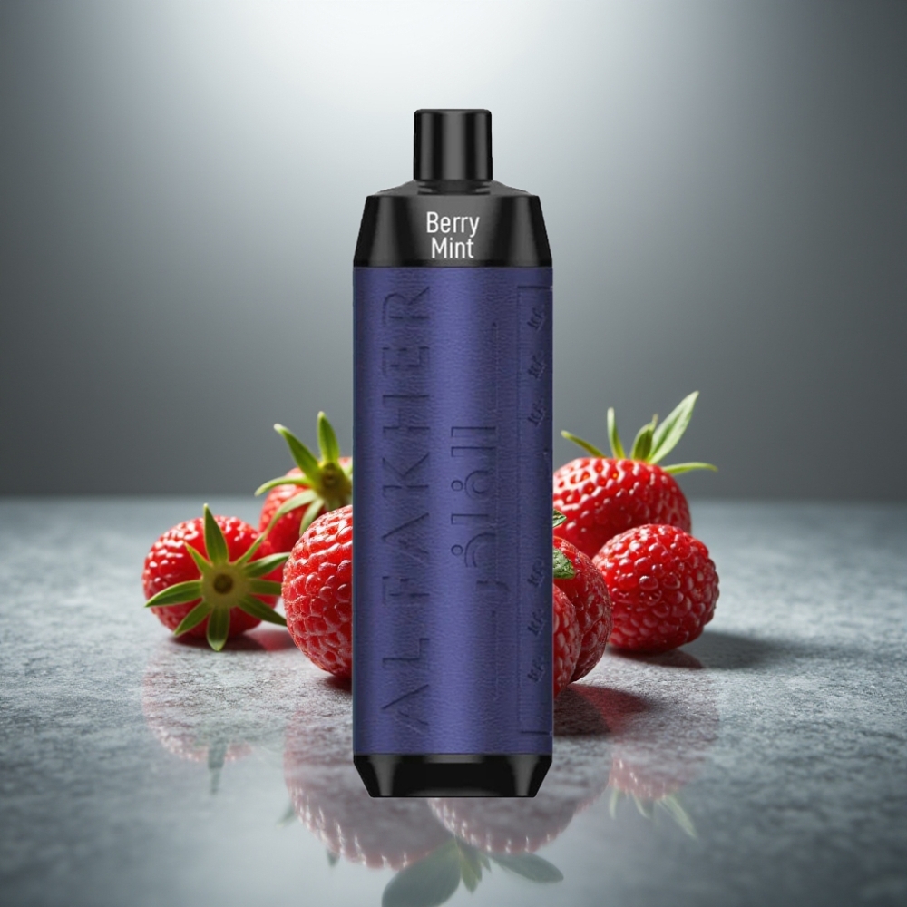 Al Fakher Crown Bar 8000 Crystal 600mAh 18ml 5mg Berry Máta