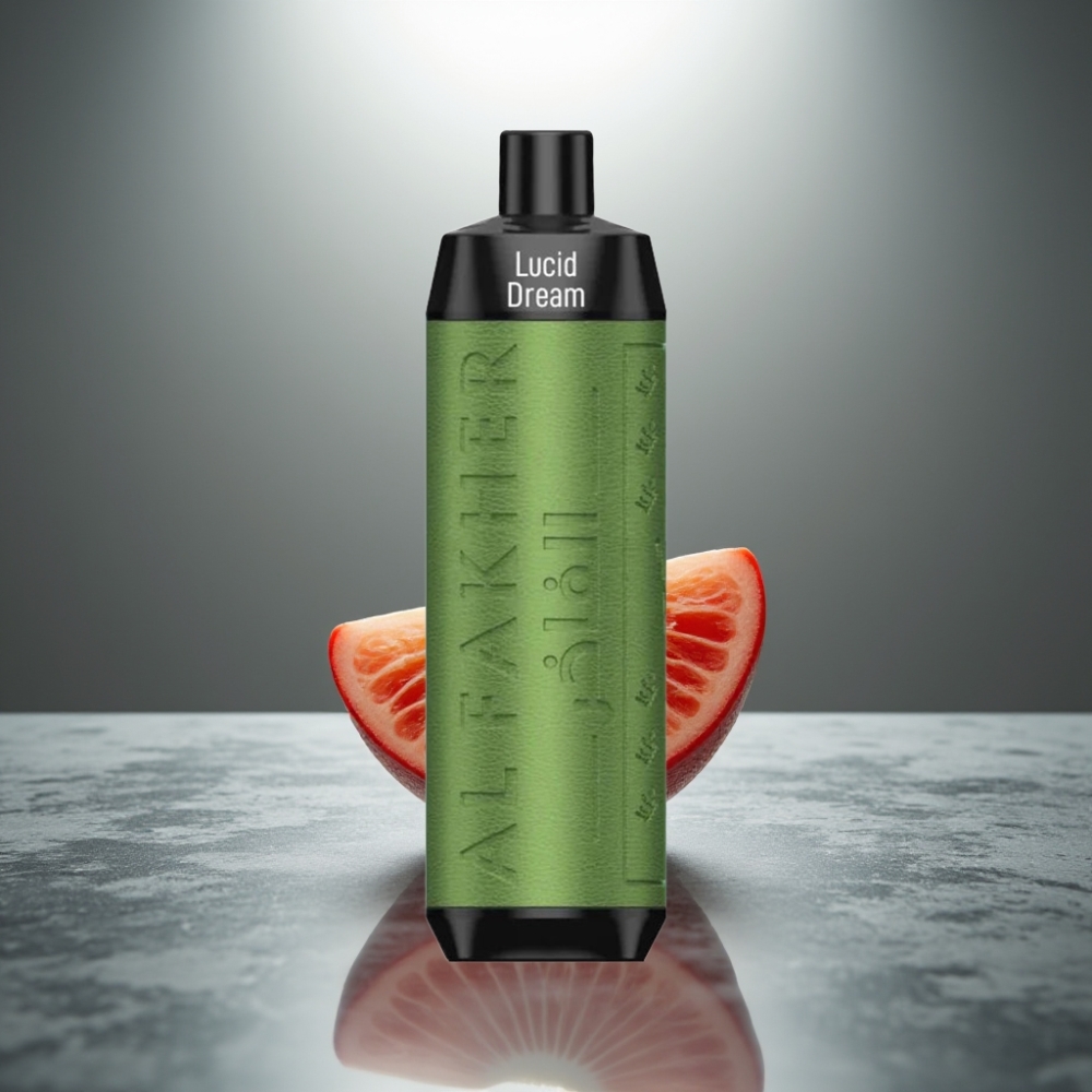 Al Fakher Crown Bar 8000 Crystal Disposable Vape 600mAh 18ml 5mg 0.6ohm Jasný Sen