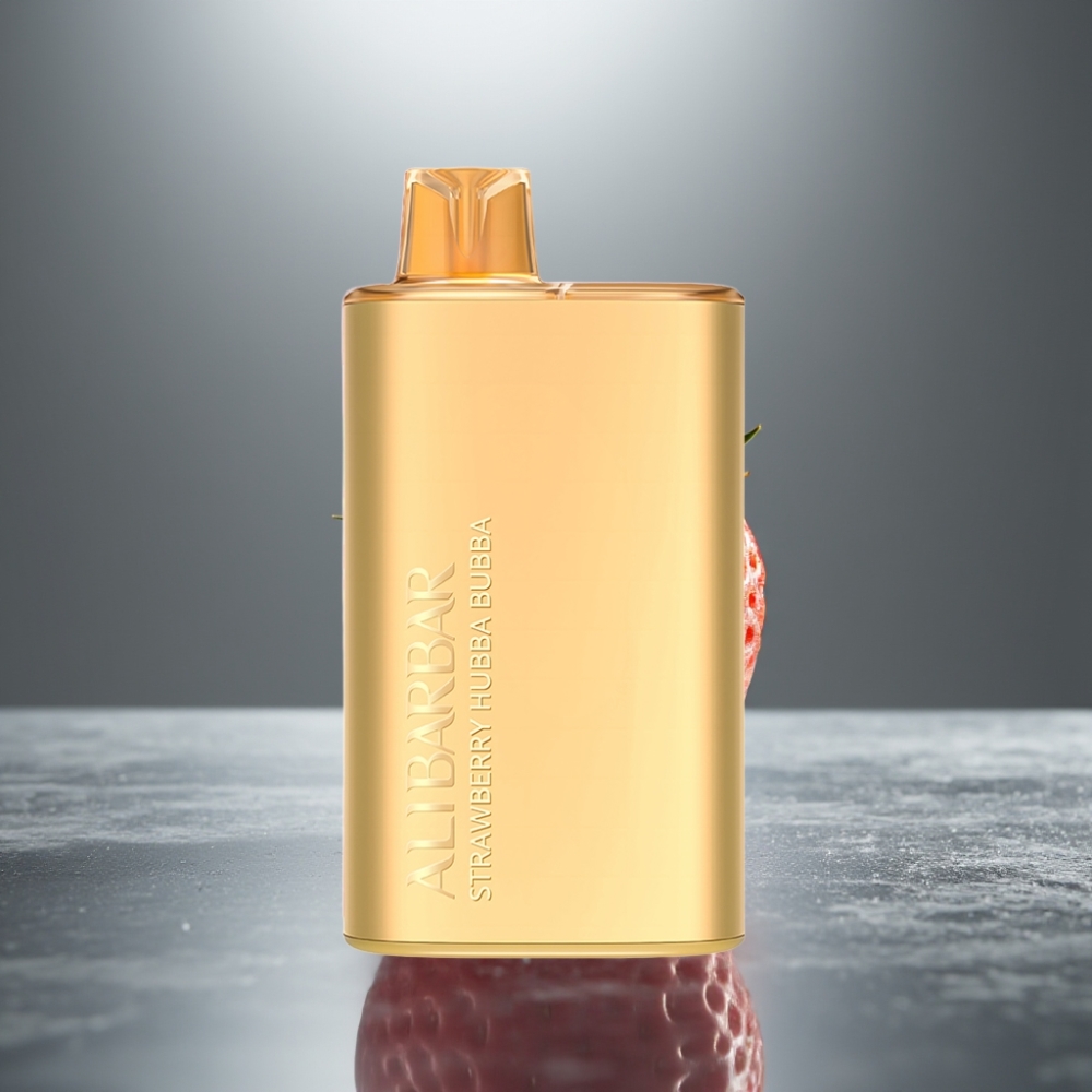 Alibarbar Rich 8000 Puffs 20ml 2000mAh Jahoda Hubba Bubba