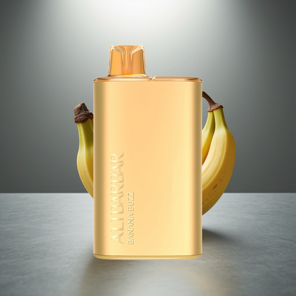 Alibarbar Rich 8000 Puffs 20ml Banánové Bzučení