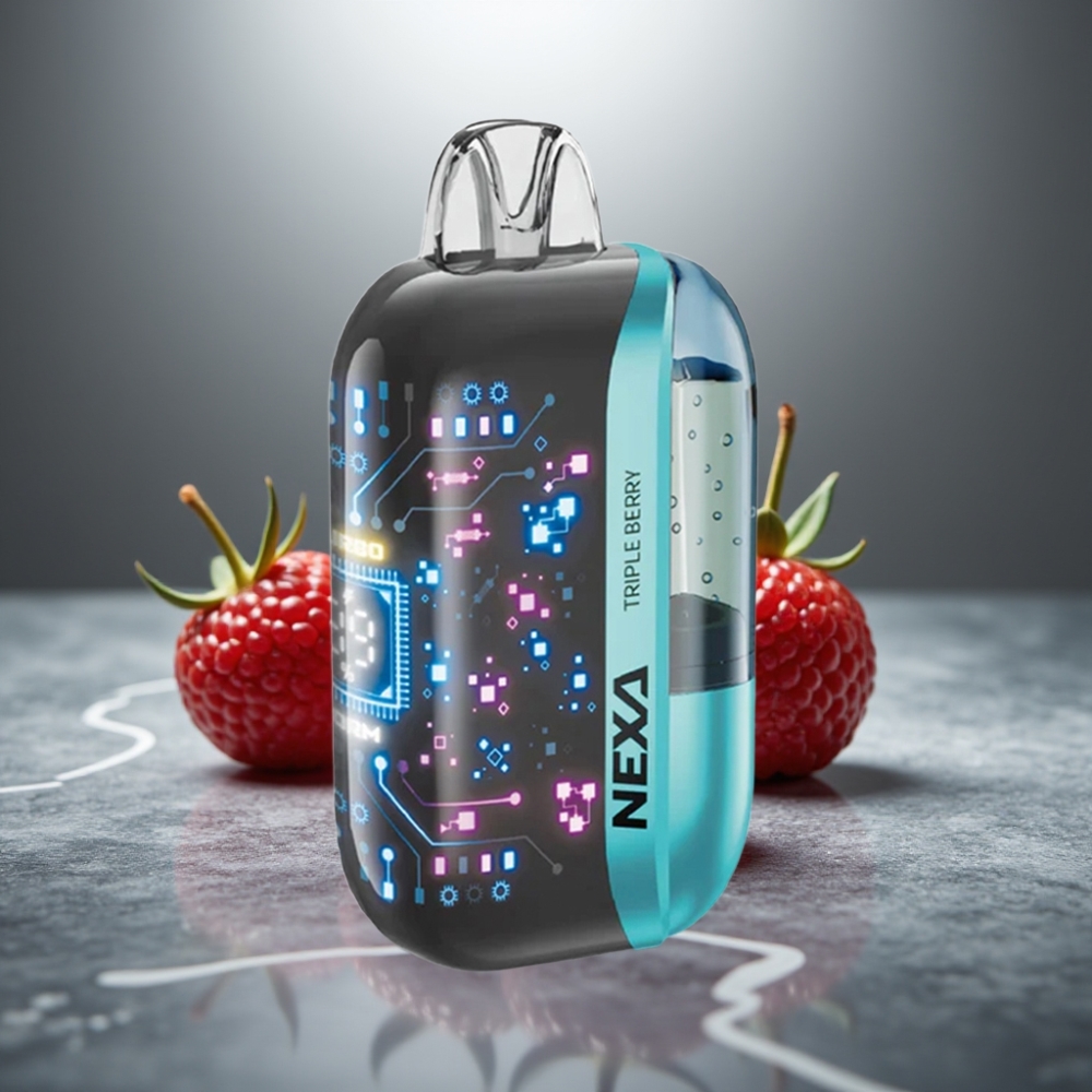 NEXA Ultra 50K Disposable Vape 20ml 800mAh 5% Trojité Bobule