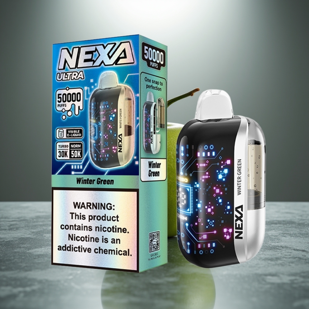 NEXA Ultra 50K Wintergreen 20ml 5% 800mAh Typ-C