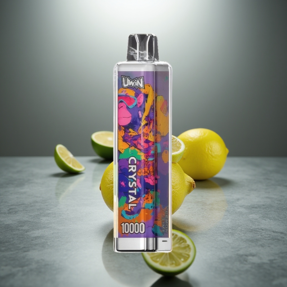UWIN Crystal 10000 Puffs 18ml Citrón Limetka RGB