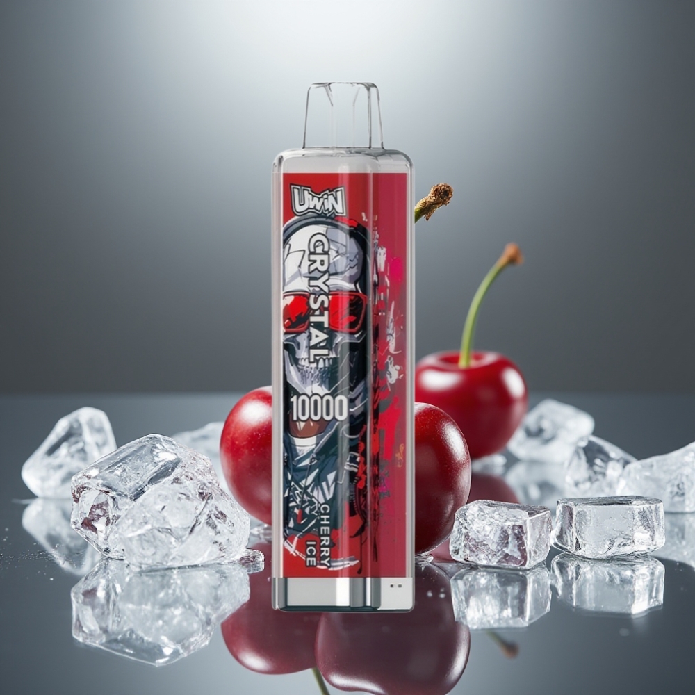 UWIN Crystal 10000 Puffs 18ml RGB Cherry Ice