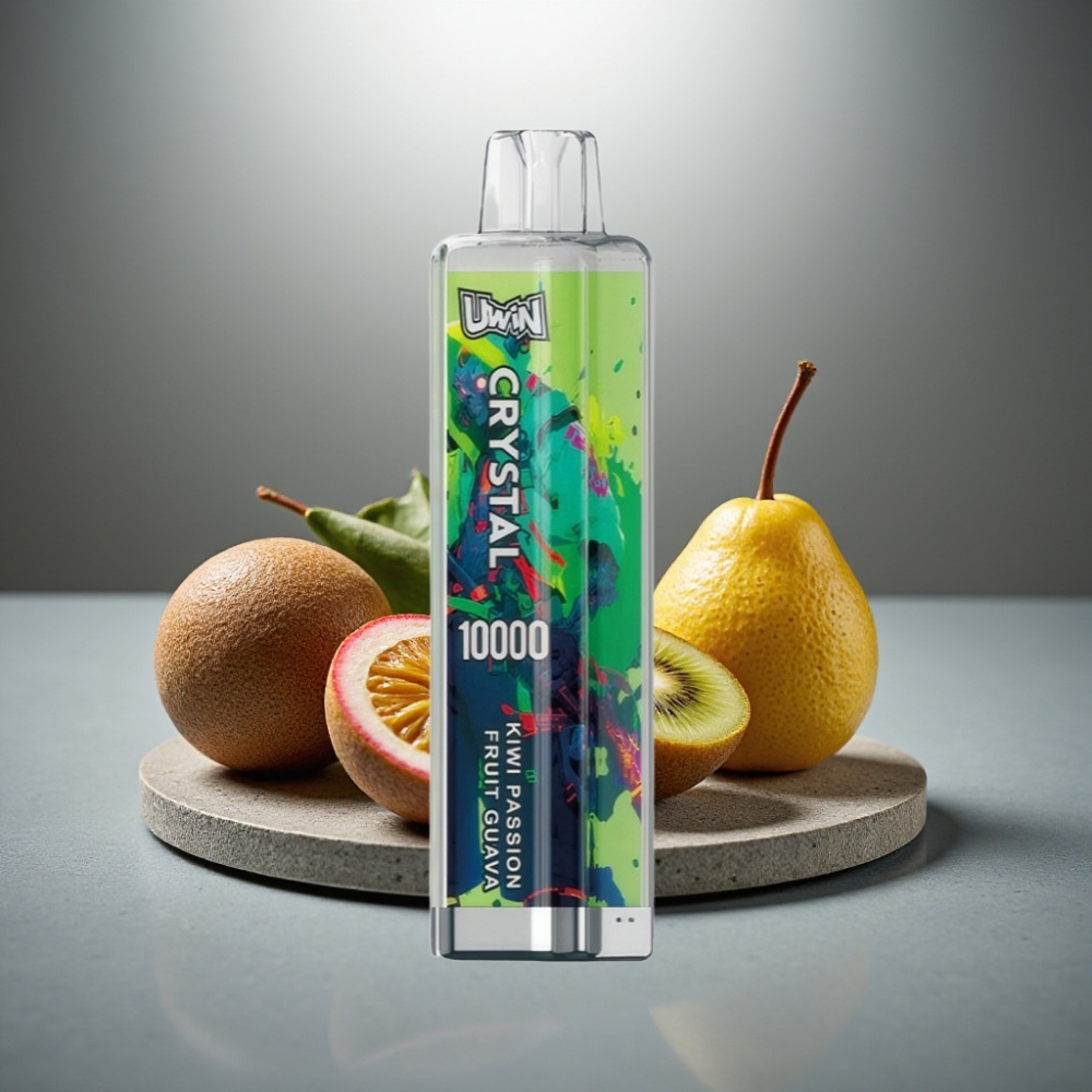 UWIN Crystal 10000 Puffs 18ml RGB Kiwi Marakuja Guava