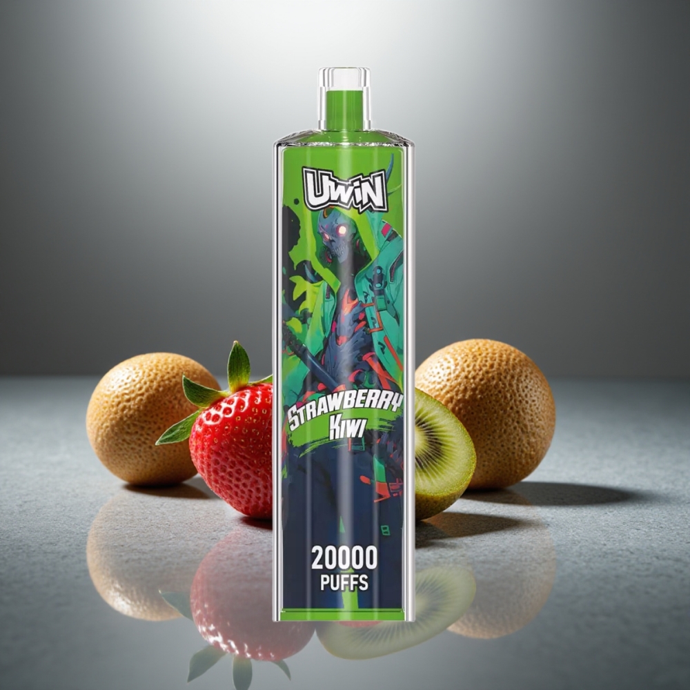 Uwin Shisha Crystal 20000 Puffs 22ml 650mAh Type-C Jahodové Kiwi