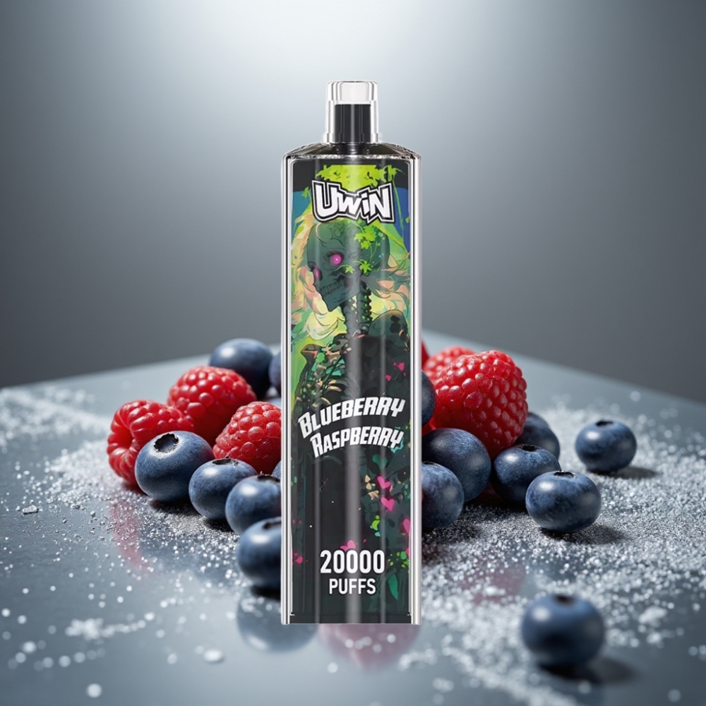 Uwin Shisha Crystal 20000 Puffs 22ml 650mAh Type-C Mřížková cívka Borůvka Malina