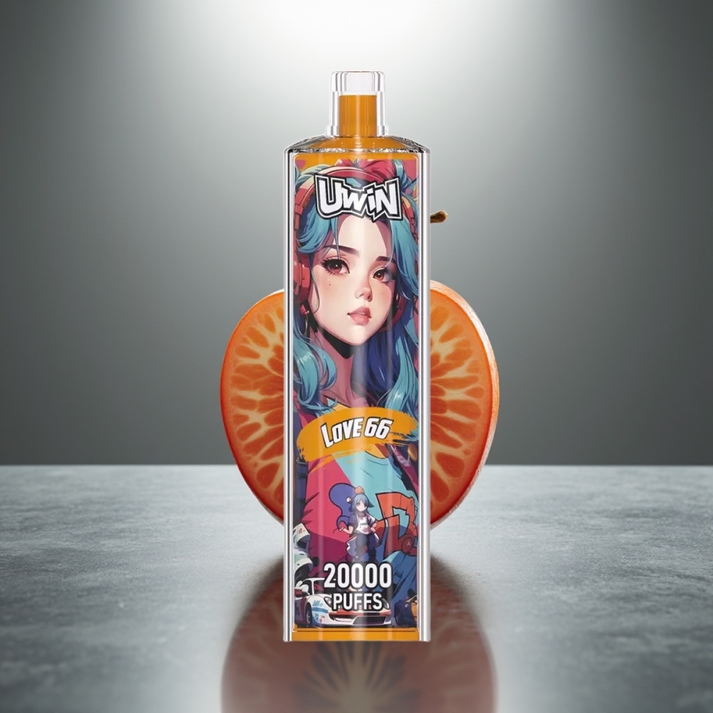 Uwin Shisha Crystal 20000 Puffs 22ml 650mAh Type-C Mřížková cívka Láska 66