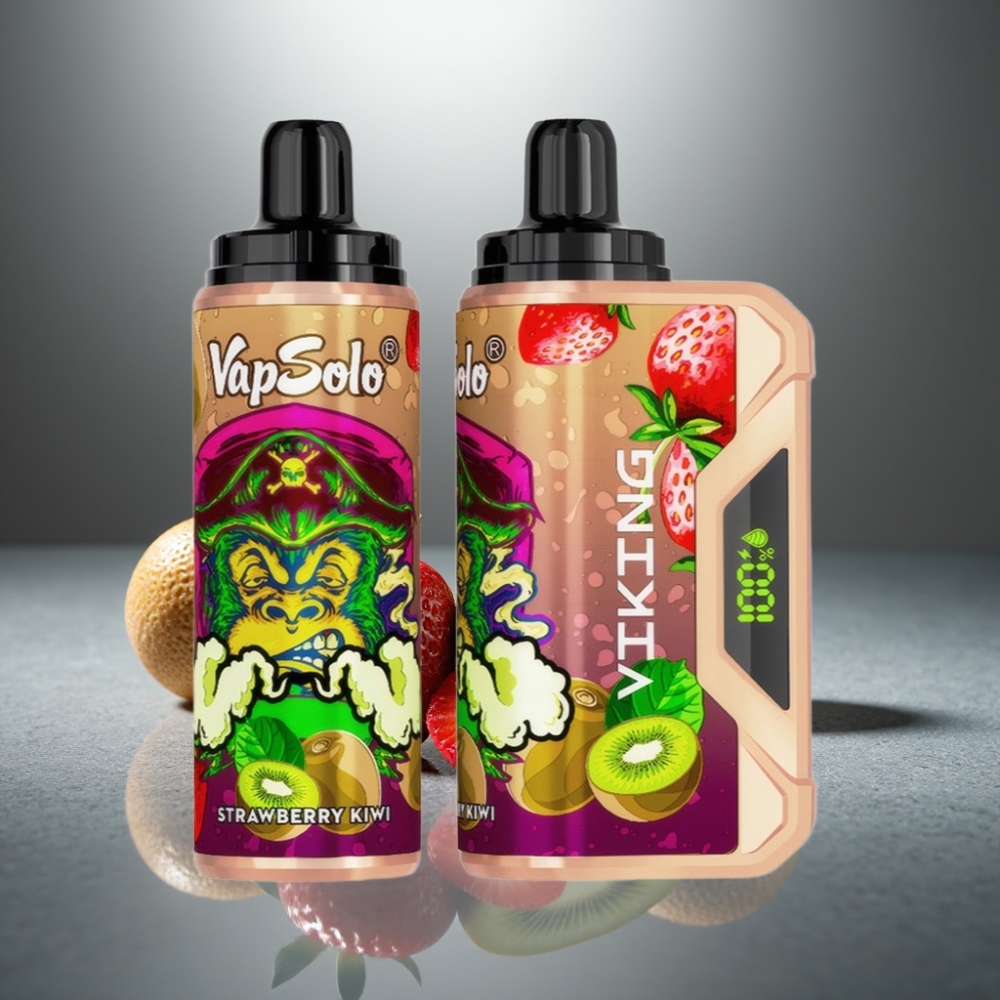 VapSolo VIKING 12000 Puffs 22ml Jahoda Kiwi