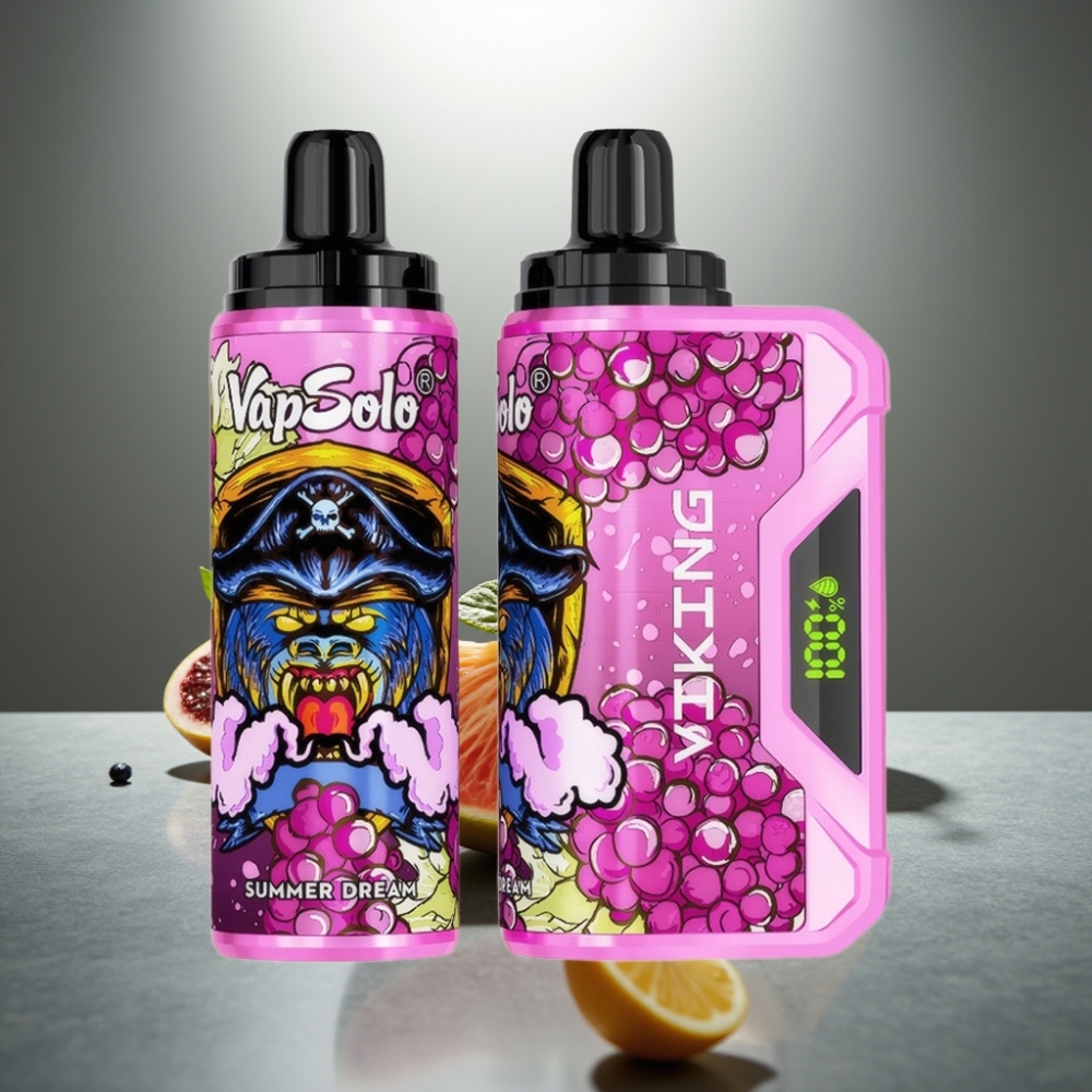 VapSolo VIKING 12000 Puffs 22ml Letní Sen Typ-C