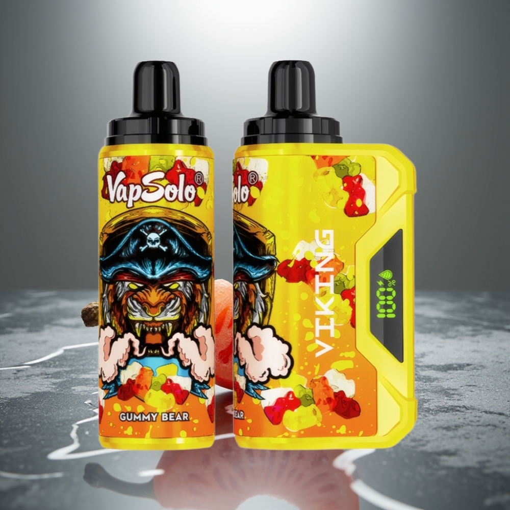 VapSolo VIKING 12000 Puffs 22ml Medvědí Guma Typ-C