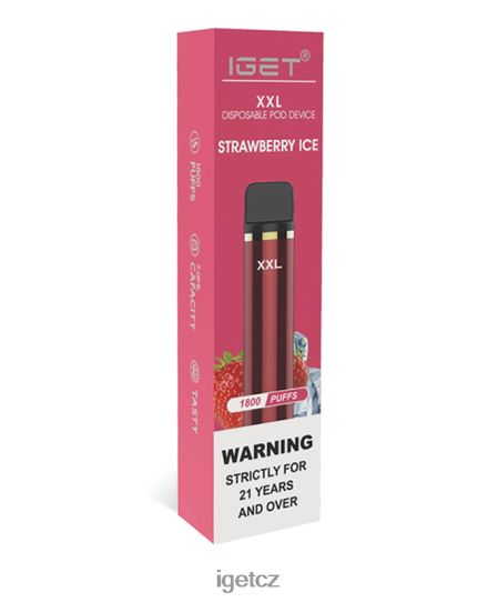 IEGT Vape xxl 4VN8F075 jahodový led