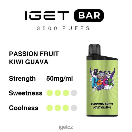 IEGT Bar Shop bar 3500 šluků 4VN8F0297 mučenka kiwi guava