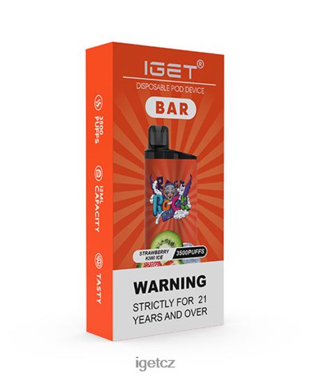 IEGT Vape Shop bar 4VN8F0173 jahodový kiwi led