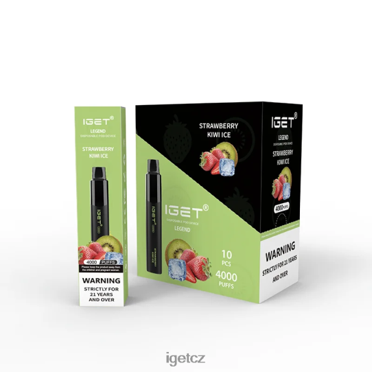 IEGT Vapes Bulk Cheap legend 4000 potahů 4VN8F0337 jahodový kiwi led