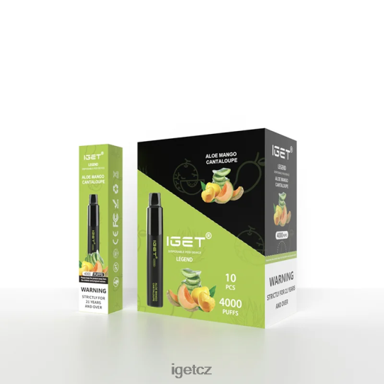 IEGT Vape Wholesale legend 4000 potahů 4VN8F0346 aloe mango meloun