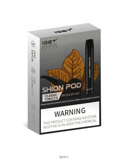 IEGT Bar Shop 3 x shion 4VN8F09 klasický tabák